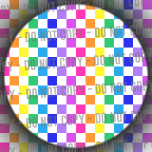 White Rainbow Checks
