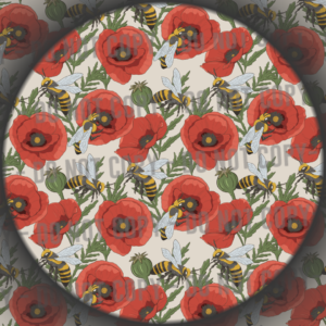 Poppies & Bees